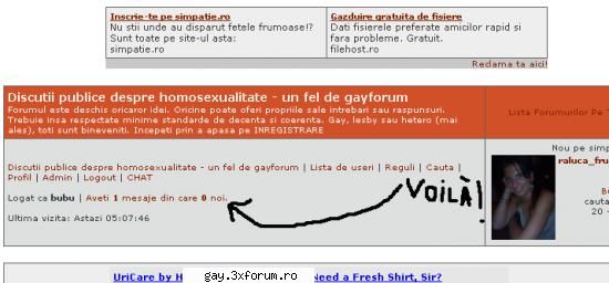 in caz ca mai are cineva nelamuriri cu mesajele private: eu sunt...